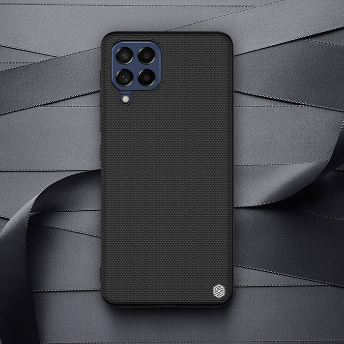 Nillkin Textured Case durable reinforced case with gel frame and nylon back for Samsung Galaxy M53 5G black