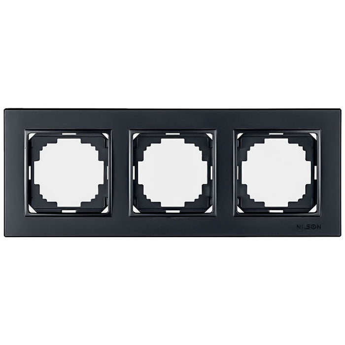 BLACK NILSON ALEGRA TRIPLE FRAME