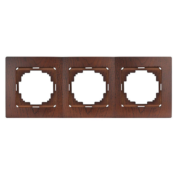 NILSON ALEGRA WALNUT TRIPLE FRAME
