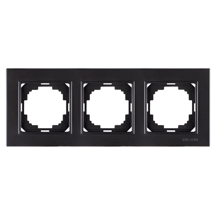 NILSON ALEGRA TRIPLE BLACK MATTE FRAME