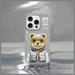 Nimmy Cool&Cute 2.0 Bear Case for iPhone 15 Pro - Gray - Cell phone cases and covers<<<HurtelXML