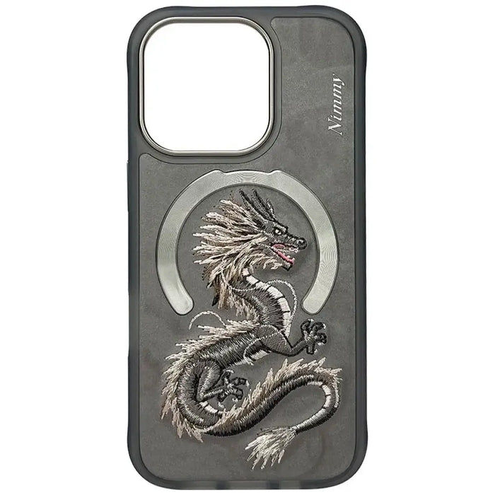 Nimmy Dragon MagSafe Case for iPhone 16 Pro Max - Gray - Cell phone cases and covers<<<HurtelXML