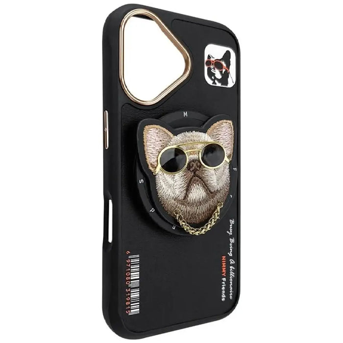 Nimmy Glasses Cool nag MagSafe case for iPhone 16 - black - Cell phone cases and covers<<<HurtelXML