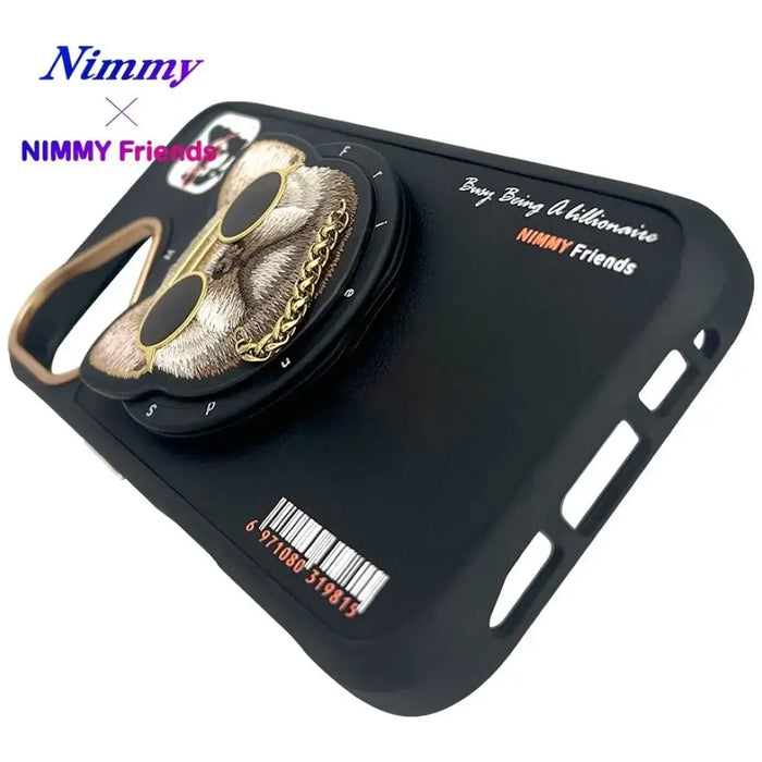 Nimmy Glasses Cool nag MagSafe case for iPhone 16 - black - Cell phone cases and covers<<<HurtelXML