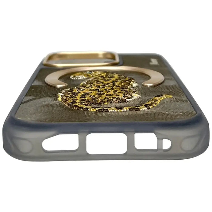 Nimmy Magnetic Fantasy Animal MagSafe Case for iPhone 16 Pro Max - Gold - Cell phone cases and covers<<<HurtelXML
