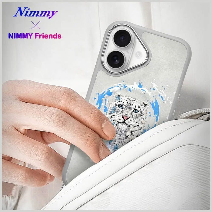 Nimmy Pantera MagSafe case for iPhone 16 - light gray - Cell phone cases and covers<<<HurtelXML