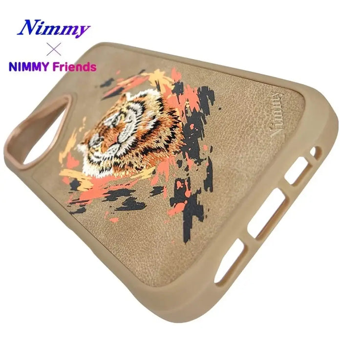 Nimmy Tiger MagSafe case for iPhone 16 - brown - Cell phone cases and covers<<<HurtelXML