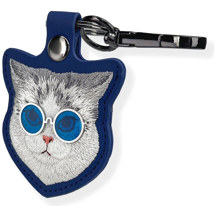 Nimmy Glasses Cool Cat Tracker Case - Blue