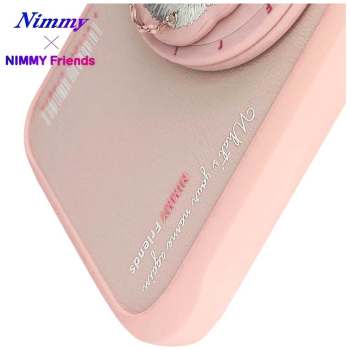 Nimmy Glasses Cool Cat MagSafe Case for iPhone 16 - Pink