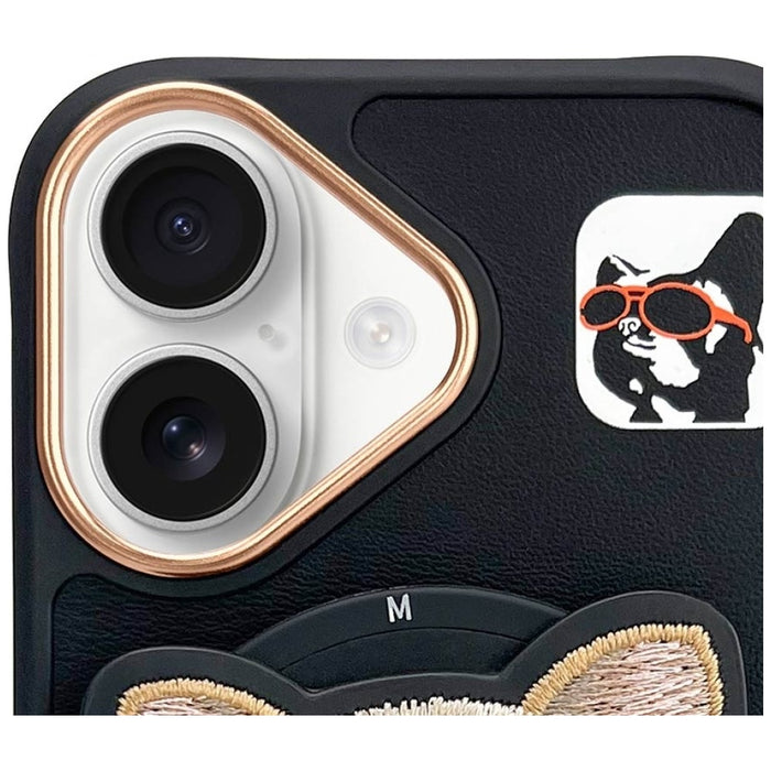 Nimmy Glasses Cool nag MagSafe case for iPhone 16 - black