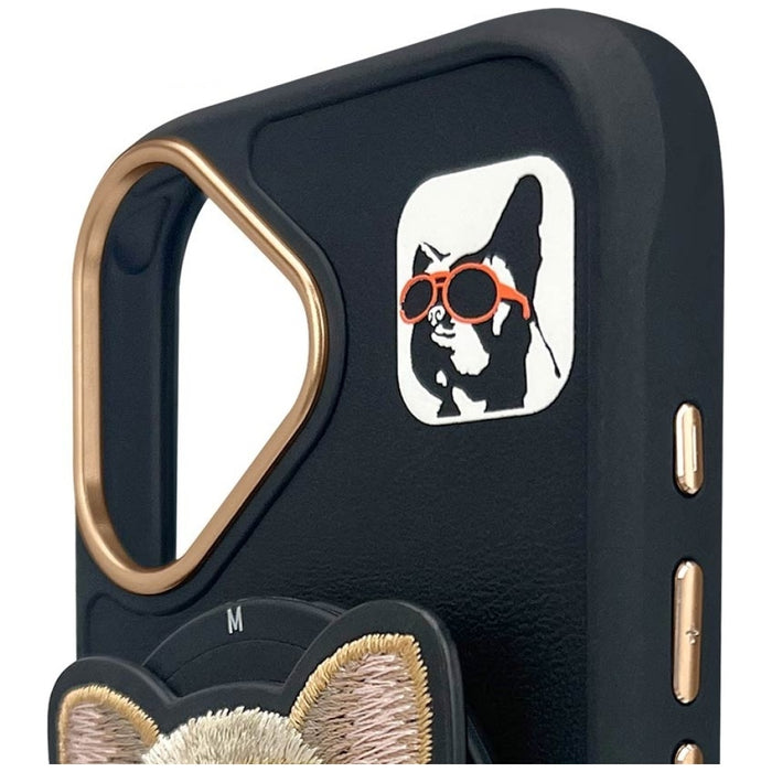 Nimmy Glasses Cool nag MagSafe case for iPhone 16 - black