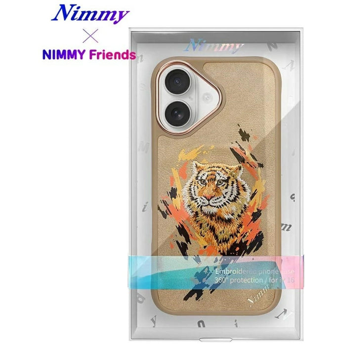 Nimmy Tiger MagSafe case for iPhone 16 - brown