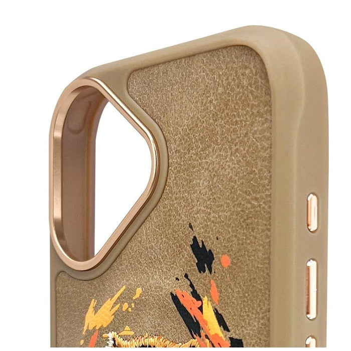 Nimmy Tiger MagSafe case for iPhone 16 - brown