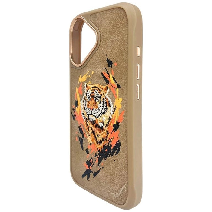 Nimmy Tiger MagSafe case for iPhone 16 - brown