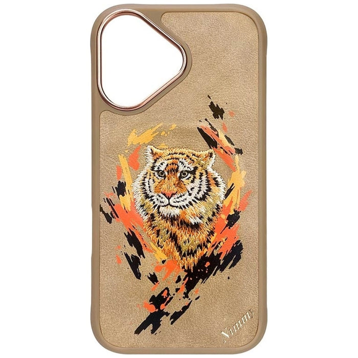 Nimmy Tiger MagSafe case for iPhone 16 - brown
