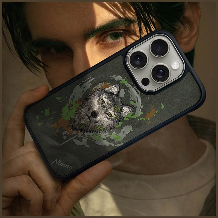 Nimmy Wilk MagSafe case for iPhone 16 Pro - gray