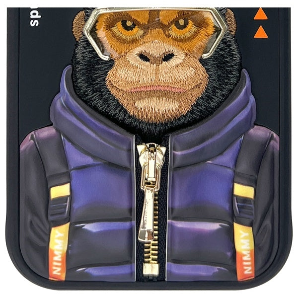 Nimmy Cool&amp;Cute 2.0 Monkey case for iPhone 15 - black