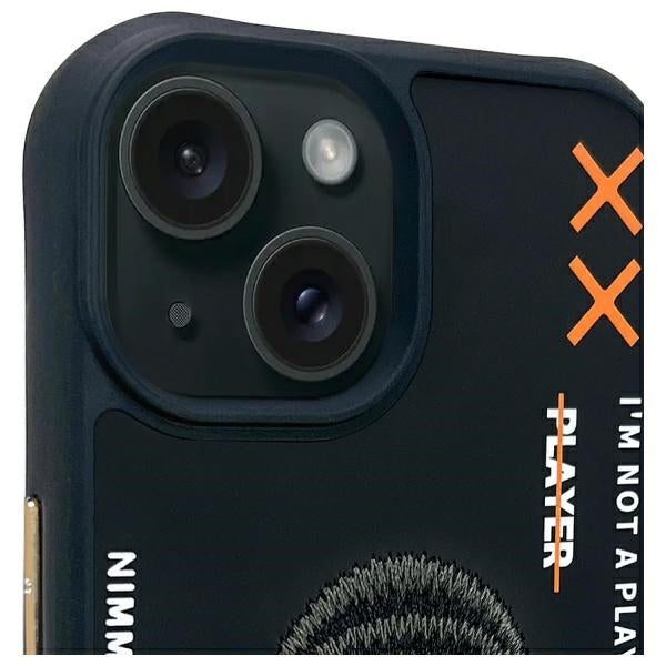 Nimmy Cool&amp;Cute 2.0 Monkey case for iPhone 15 - black
