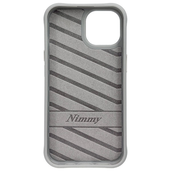Nimmy Glasses Cool Cat iPhone 15 Case - Gray