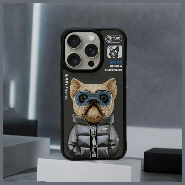 Nimmy Cool&amp;Cute 2.0 Case for iPhone 15 Pro - Black
