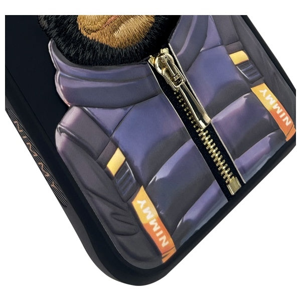Nimmy Cool&amp;Cute 2.0 Monkey Case for iPhone 15 Pro Max - Black