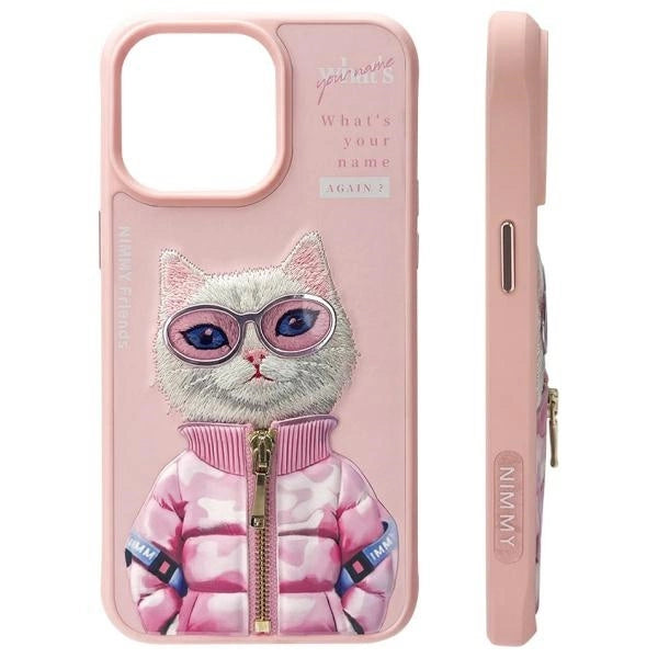 Nimmy Cool&amp;Cute 2.0 Case for iPhone 15 Pro Max - Pink