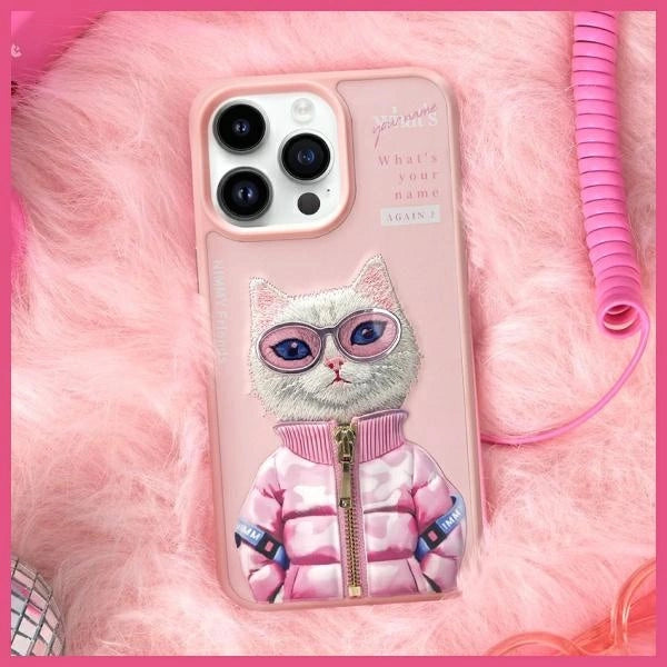 Nimmy Cool&amp;Cute 2.0 Case for iPhone 15 Pro Max - Pink