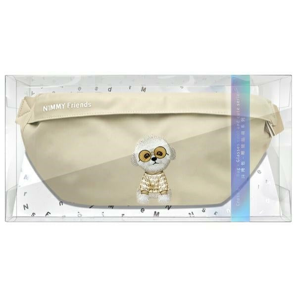 Nimmy Crossbody Glasses Cool Dog Shoulder Bag - Green