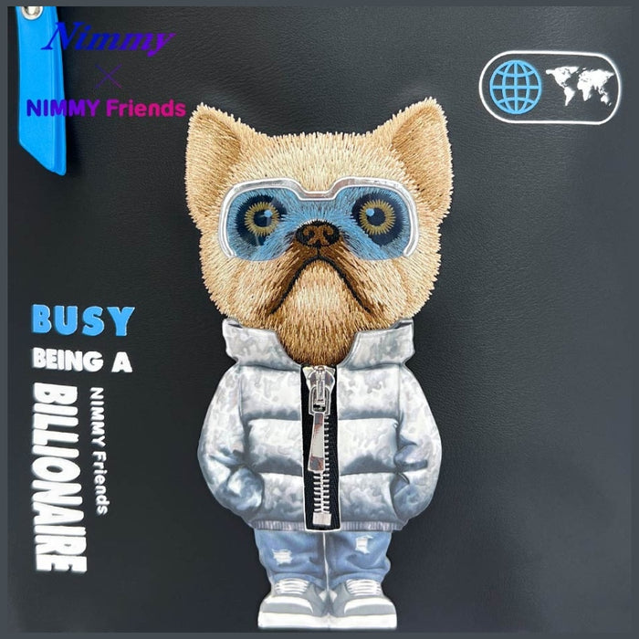 Nimmy Cool&amp;Cute 2.0 Dog Laptop Backpack - Black