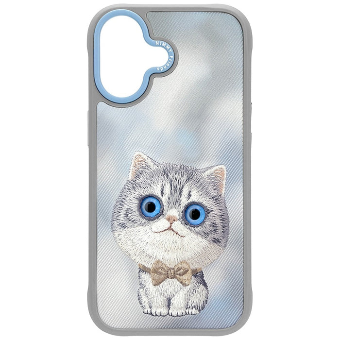 Nimmy Big Eyed Pet 2.0 Cat Case for iPhone 17 - Gray