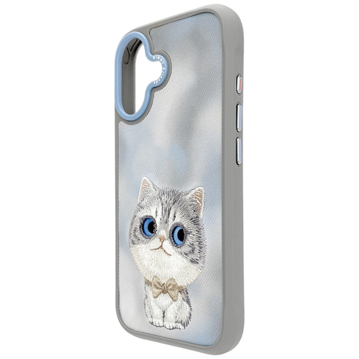 Nimmy Big Eyed Pet 2.0 Cat Case for iPhone 17 - Gray