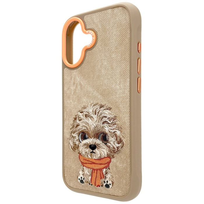 Nimmy Big Eyed Pet 2.0 Dog case for iPhone 17 - beige