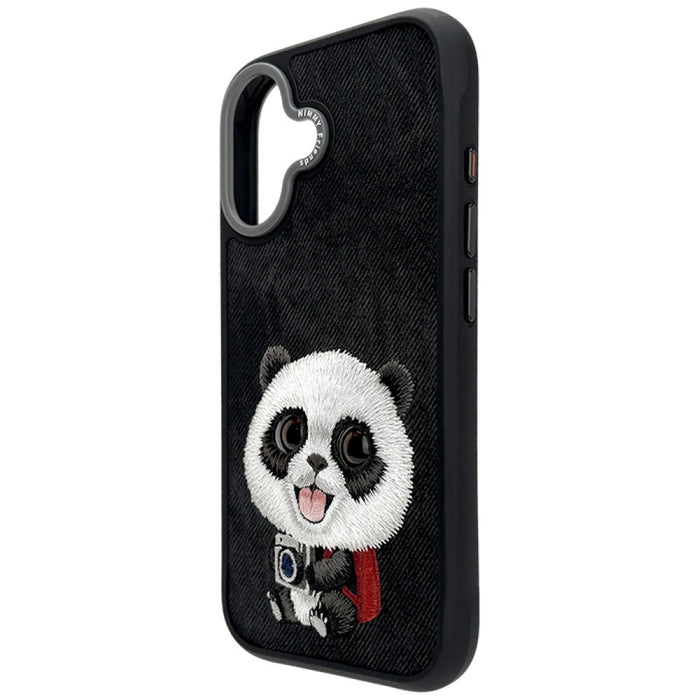 Nimmy Big Eyed Pet 2.0 Panda case for iPhone 17 - black