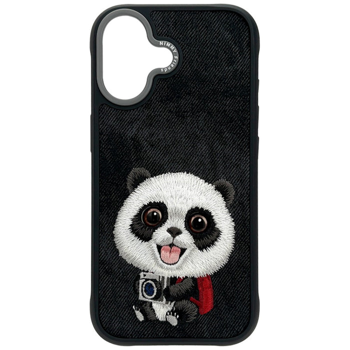 Nimmy Big Eyed Pet 2.0 Panda case for iPhone 17 - black