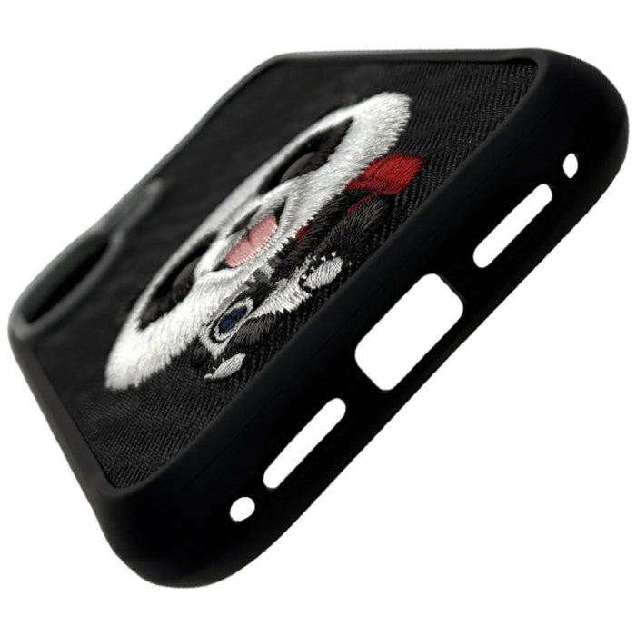 Nimmy Big Eyed Pet 2.0 Panda case for iPhone 17 - black