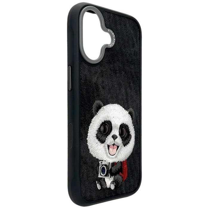 Nimmy Big Eyed Pet 2.0 Panda case for iPhone 17 - black
