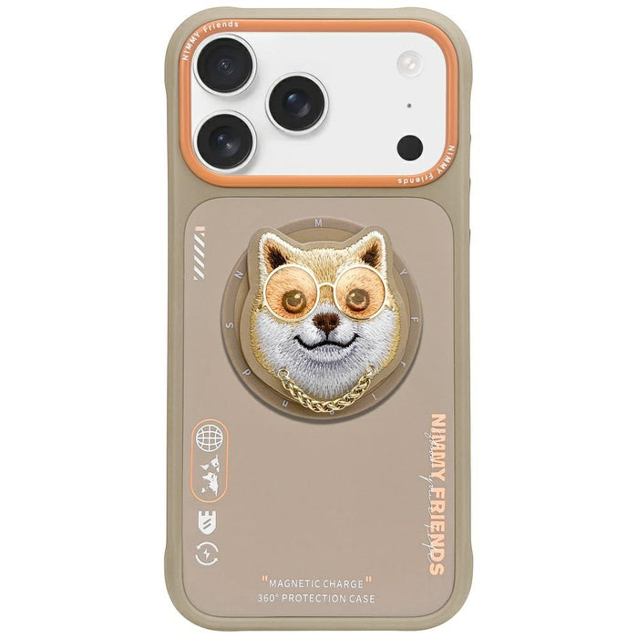 Nimmy Glasses Cool nag MagSafe Case for iPhone 17 - Beige