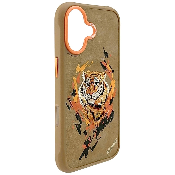 Nimmy Tiger MagSafe case for iPhone 17 - light brown