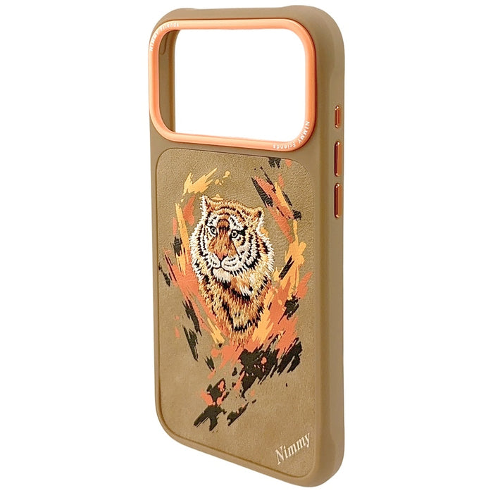 Nimmy Tiger MagSafe case for iPhone 17 Pro - light brown
