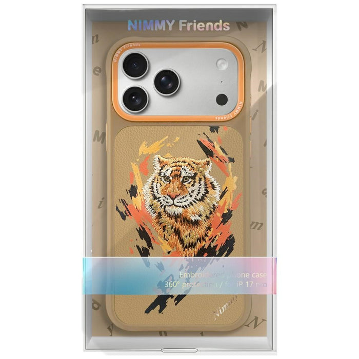 Nimmy Tiger MagSafe case for iPhone 17 Pro Max - light brown