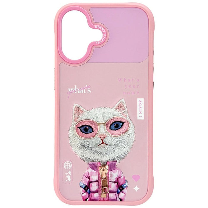 Nimmy Cool&amp;Cute 2.0 Cat Case for iPhone 17 - Pink