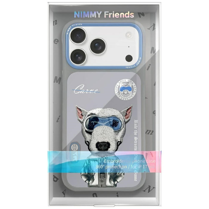 Nimmy Cool&amp;Cute 2.0 Nag Case for iPhone 17 Pro - Gray