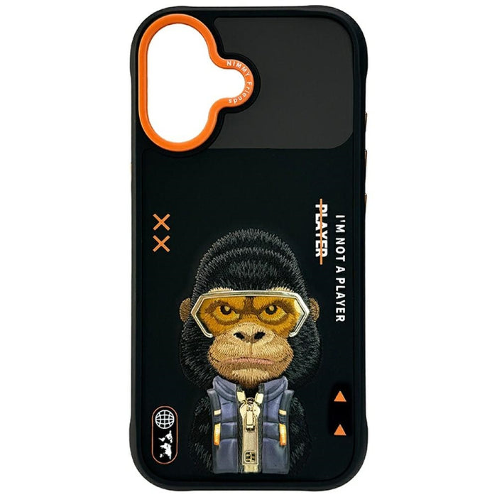 Nimmy Cool&amp;Cute 2.0 Gorilla Case for iPhone 17 - Black