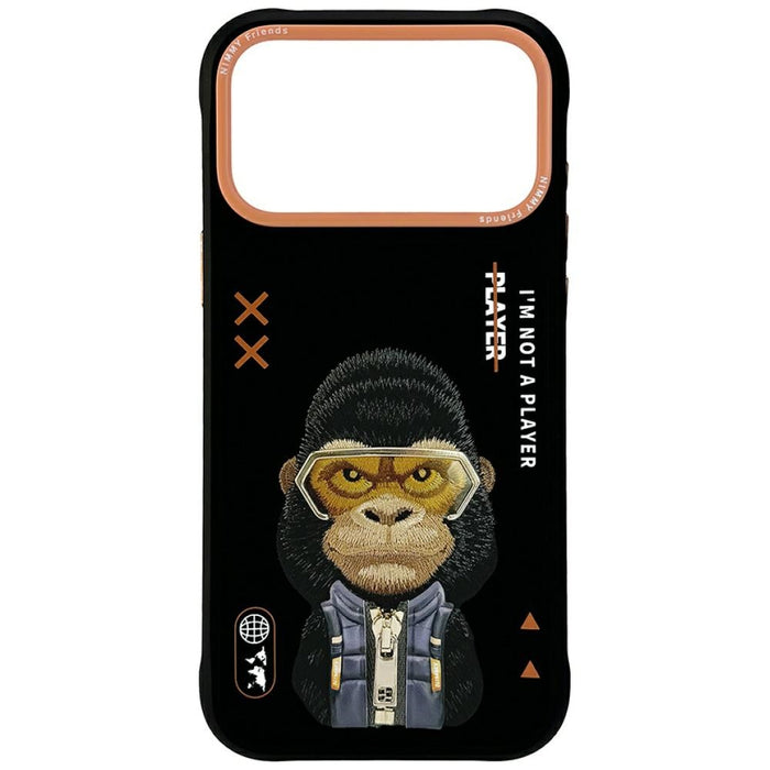 Nimmy Cool&amp;Cute 2.0 Gorilla Case for iPhone 17 Pro - Black