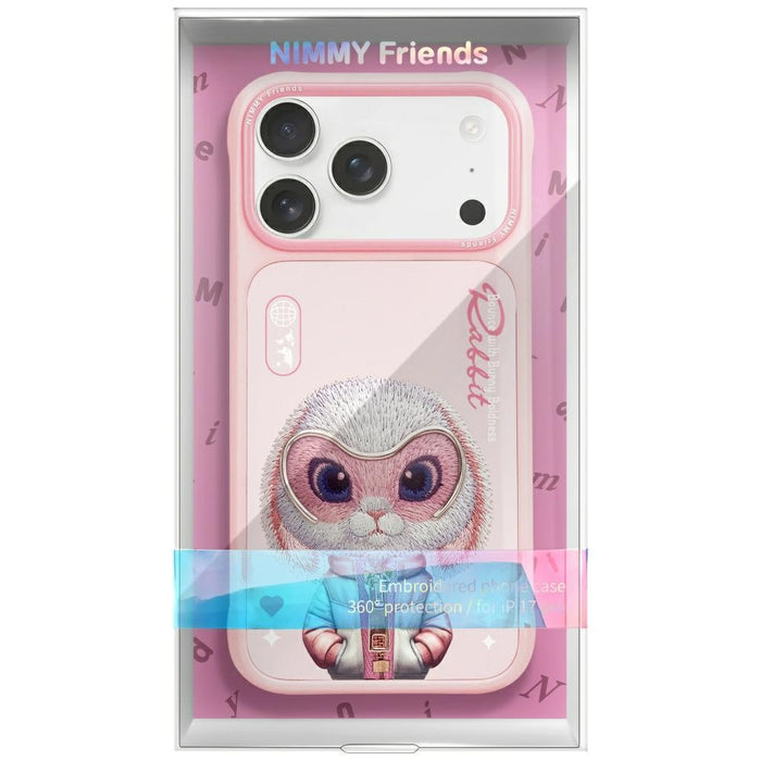 Nimmy Cool&amp;Cute 2.0 Rabbit Case for iPhone 17 Pro - Pink