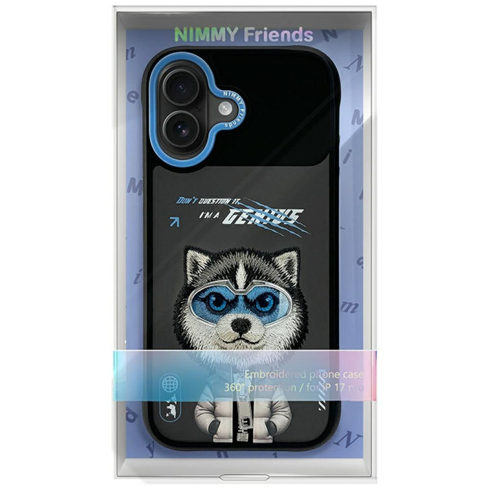 Nimmy Cool&amp;Cute 2.0 Wolf Case for iPhone 17 - Black