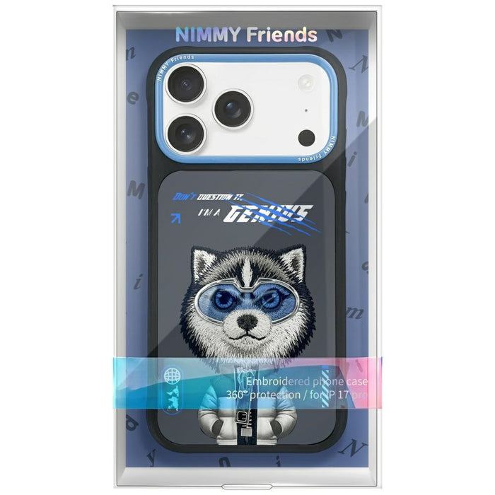 Nimmy Cool&amp;Cute 2.0 Wolf Case for iPhone 17 Pro - Black