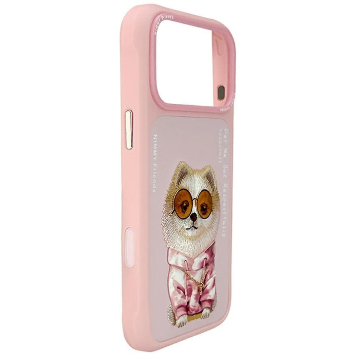 Nimmy Glasses Cool nag case for iPhone 17 Pro Max - pink