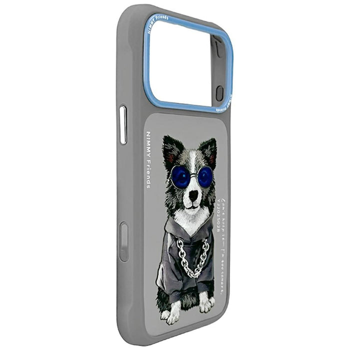 Nimmy Glasses Cool Nag Case for iPhone 17 Pro Max - Gray