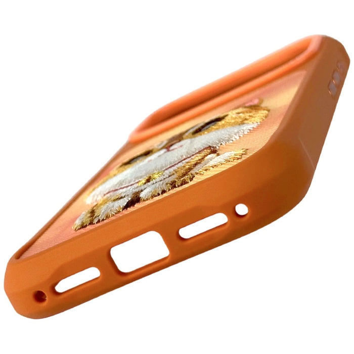 Nimmy Big Eyed Pet 2.0 Cat case for iPhone 17 Pro - orange